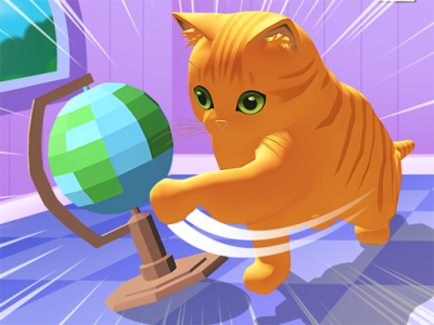 Cat Chaos Simulator background