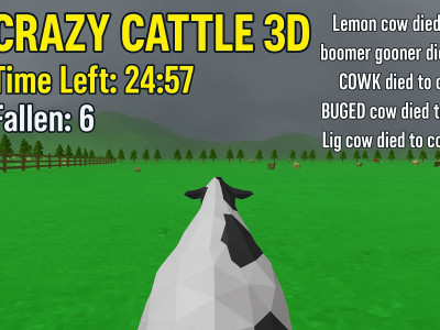 Crazy Cattle 3d + background