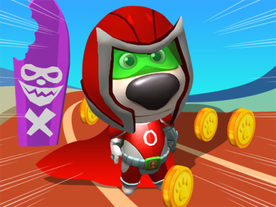 Super Dog Hero Dash background