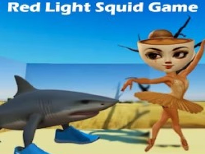Tralalero Tralala Red Light Squid Game background